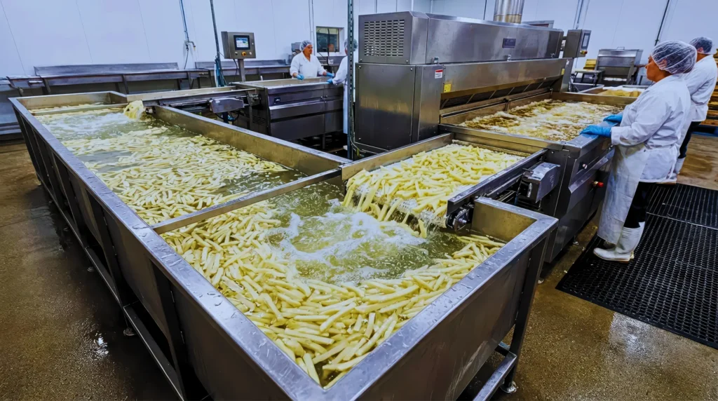 Craft Frozen Fry Manufacturing Process - Allied Potato Processing
